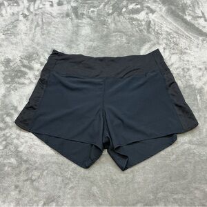 Rabbit Dirt Pounder 2.0 Trail Runner  Shorts Womens Large Black lined athletic